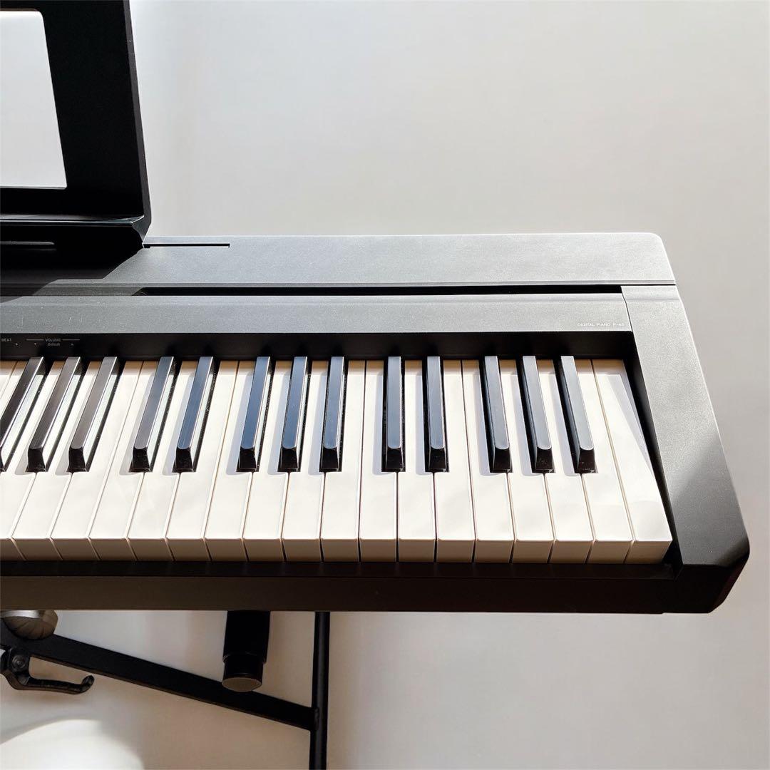 美品　YAMAHA P-45 電子ピアノ キーボードスタンド セット　88鍵盤