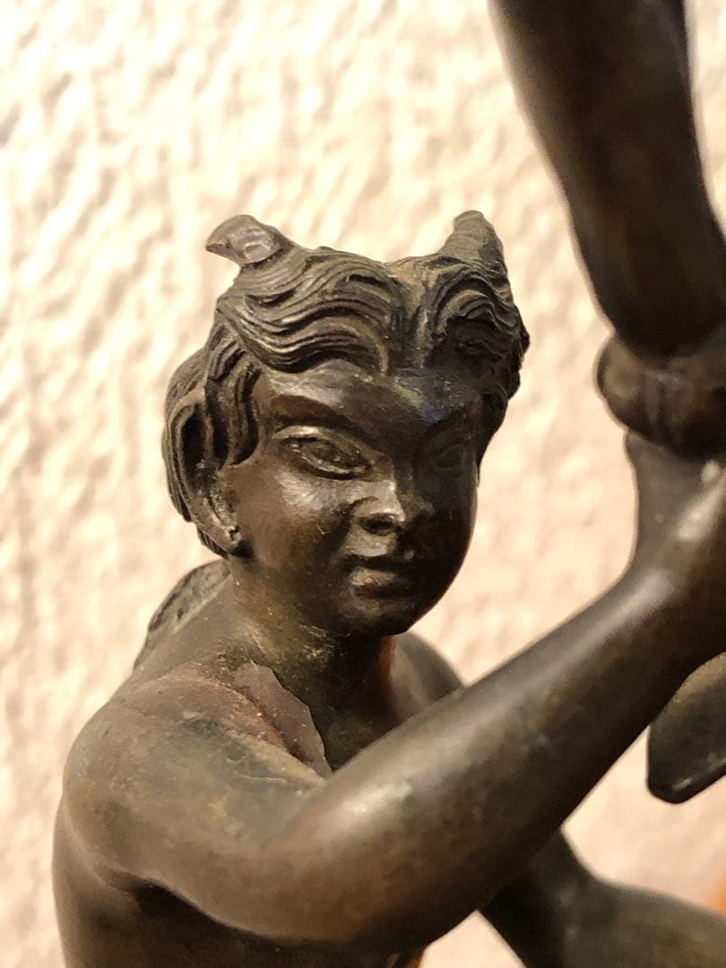 アンティーク　1890s デビル　悪魔　オカルト　骨董　インダストリアル　レトロ