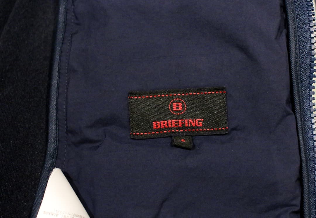 ひろろブリーフィングゴルフ ハイブリッドダウンパーカ　ネイビー メンズ S