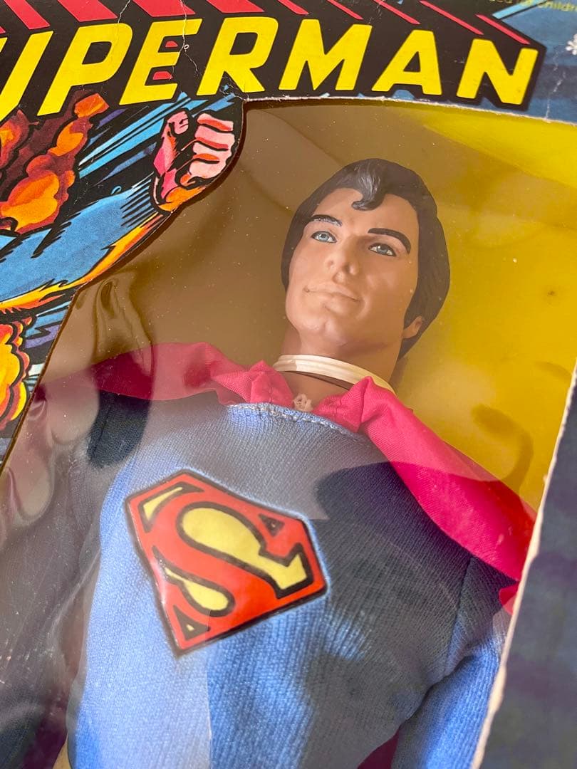 スーパーマン メゴ社　12.5インチフィギュア　ビンテージ