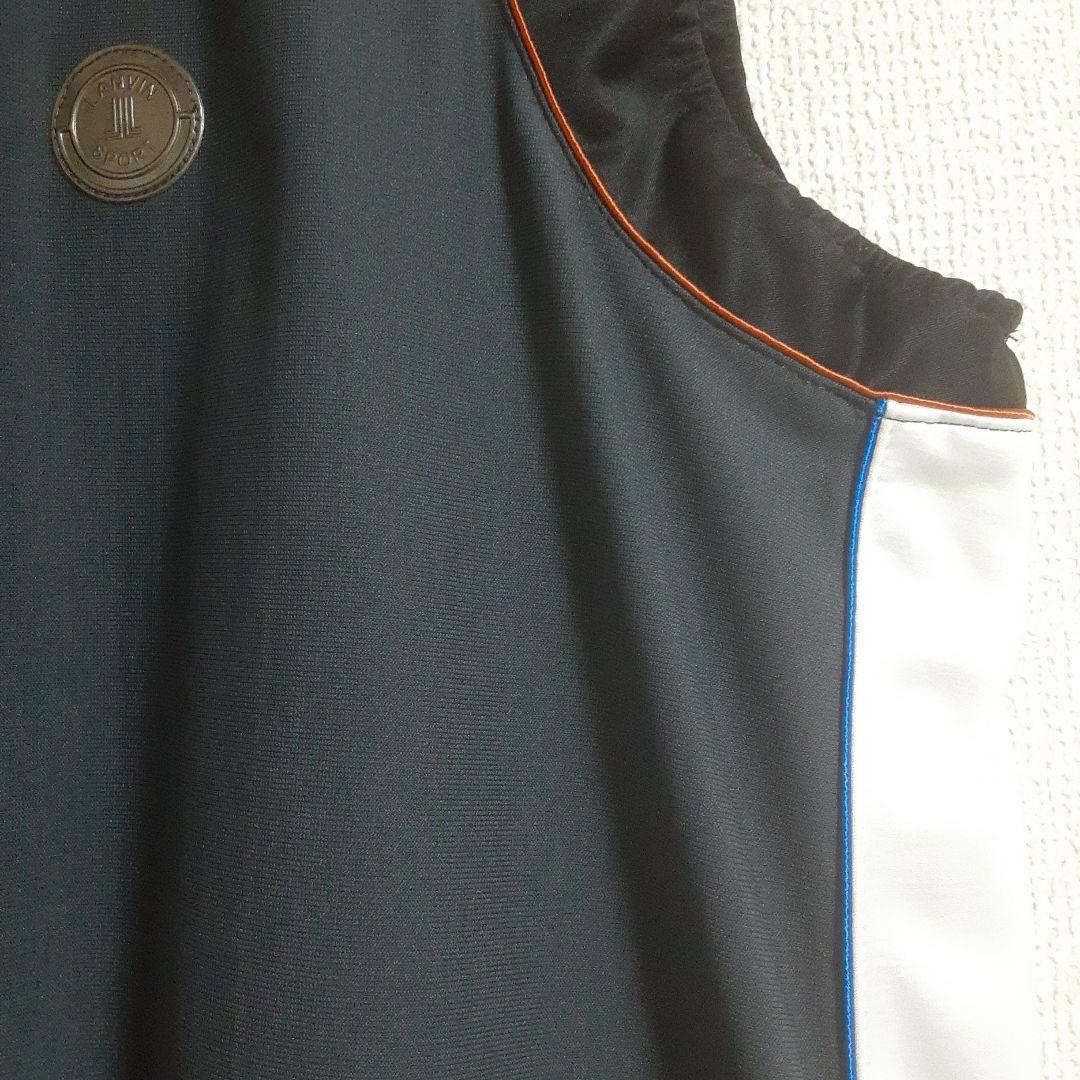 もあ　美品ランバンワンピース40 B&WワンピースL