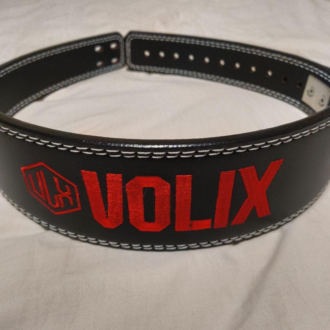 s*z様 VOLIX ウエイトトレーニング パワーベルト 黒/赤