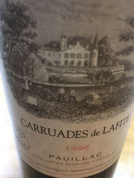 カリュアド　ラフィット　ロートシルト1996年