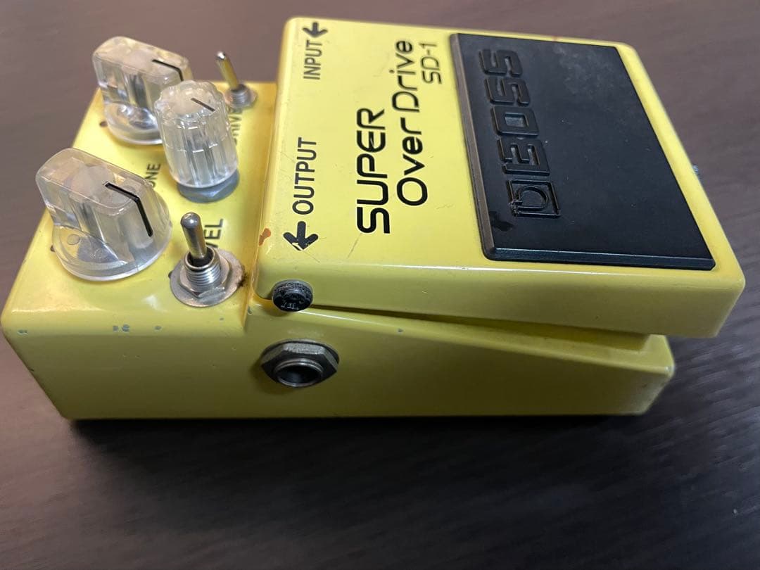 BOSS SD-1 SUPER OverDrive 歪み3モード　モディファイ