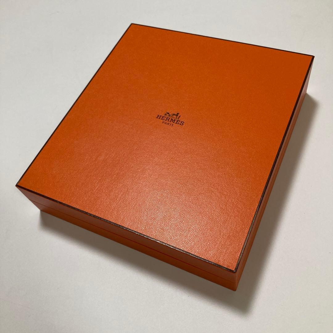 美品　エルメス　ネックレス　ケース　空箱　ジュエリーボックス　シェーヌダンクル