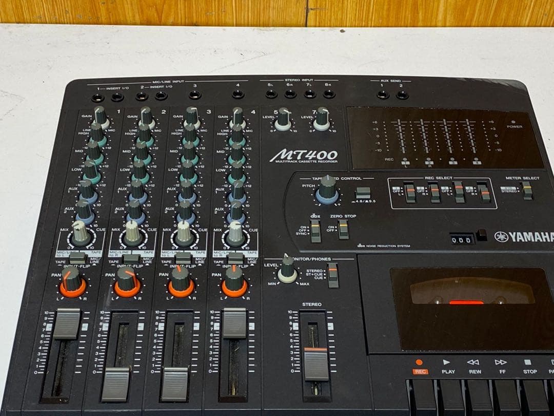 (2) YAMAHA MT400 マルチトラックレコーダー 動作確認済み