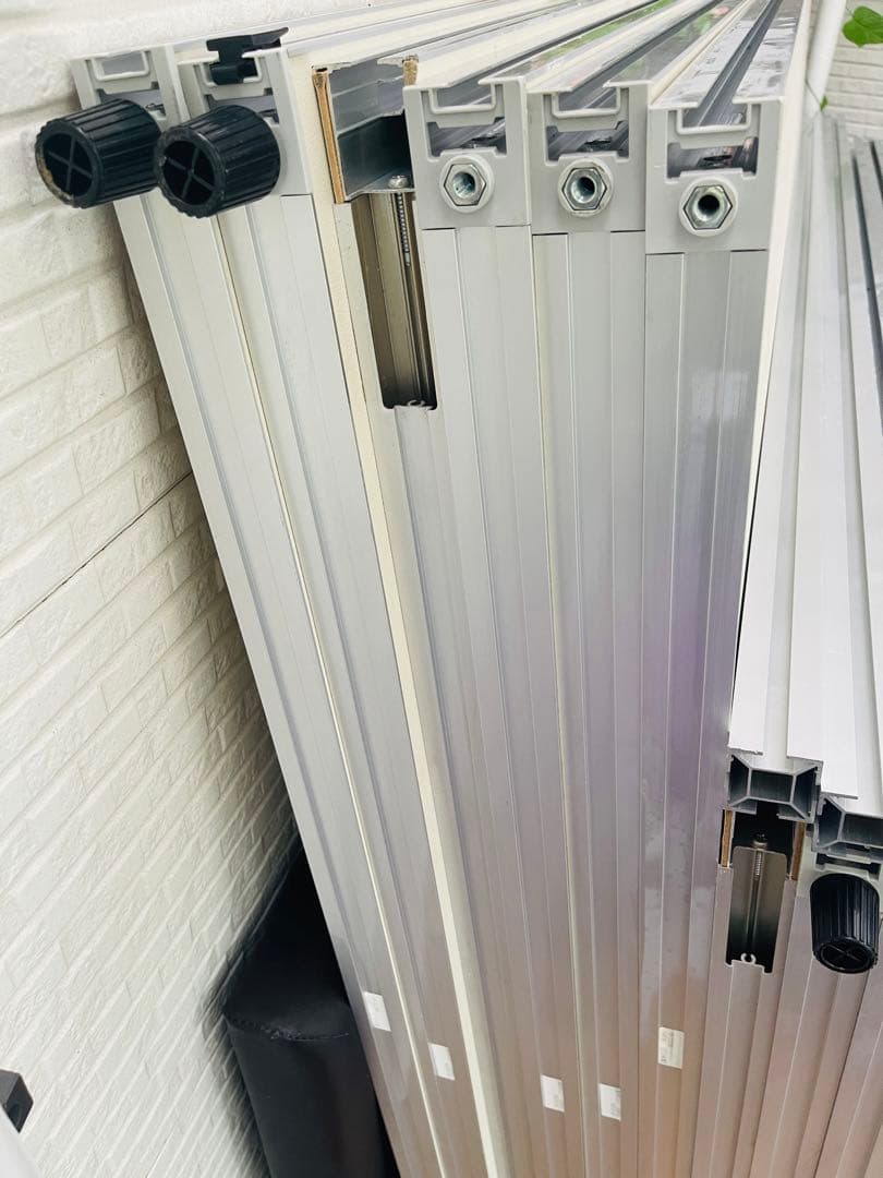 事務所用アルミ合金フレームスクリーン自分で拾うこともできます12 枚、ドア1枚