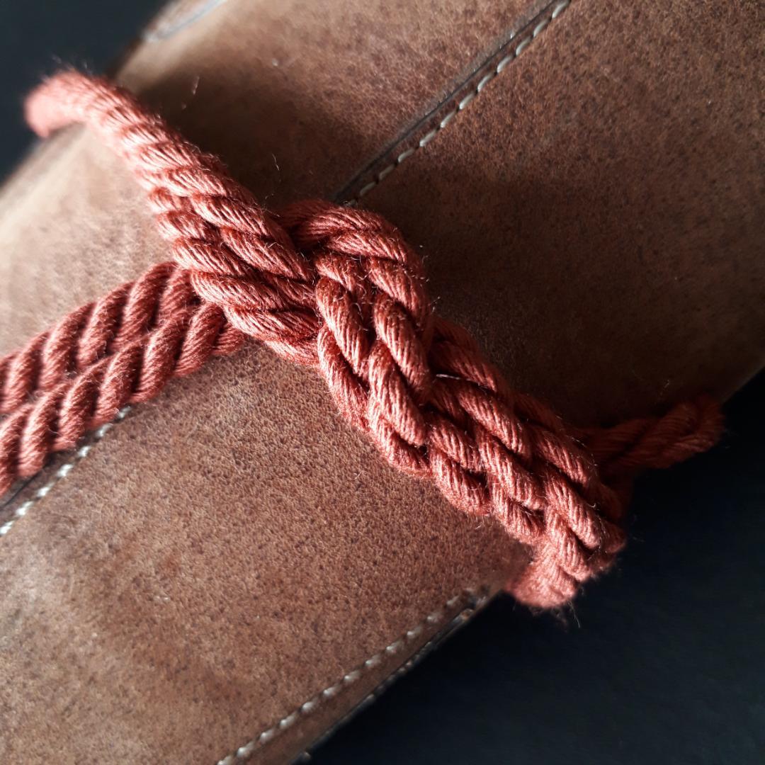 コントラバス ウッドベース ホルスター 弓ホルダー　ダークキャメル