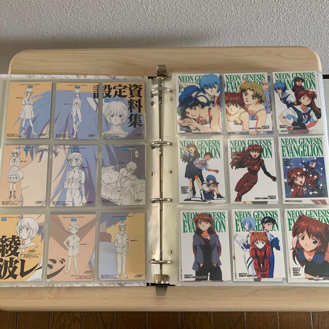 エヴァカードダスマスターズ&天田印刷トレカバインダー付セット