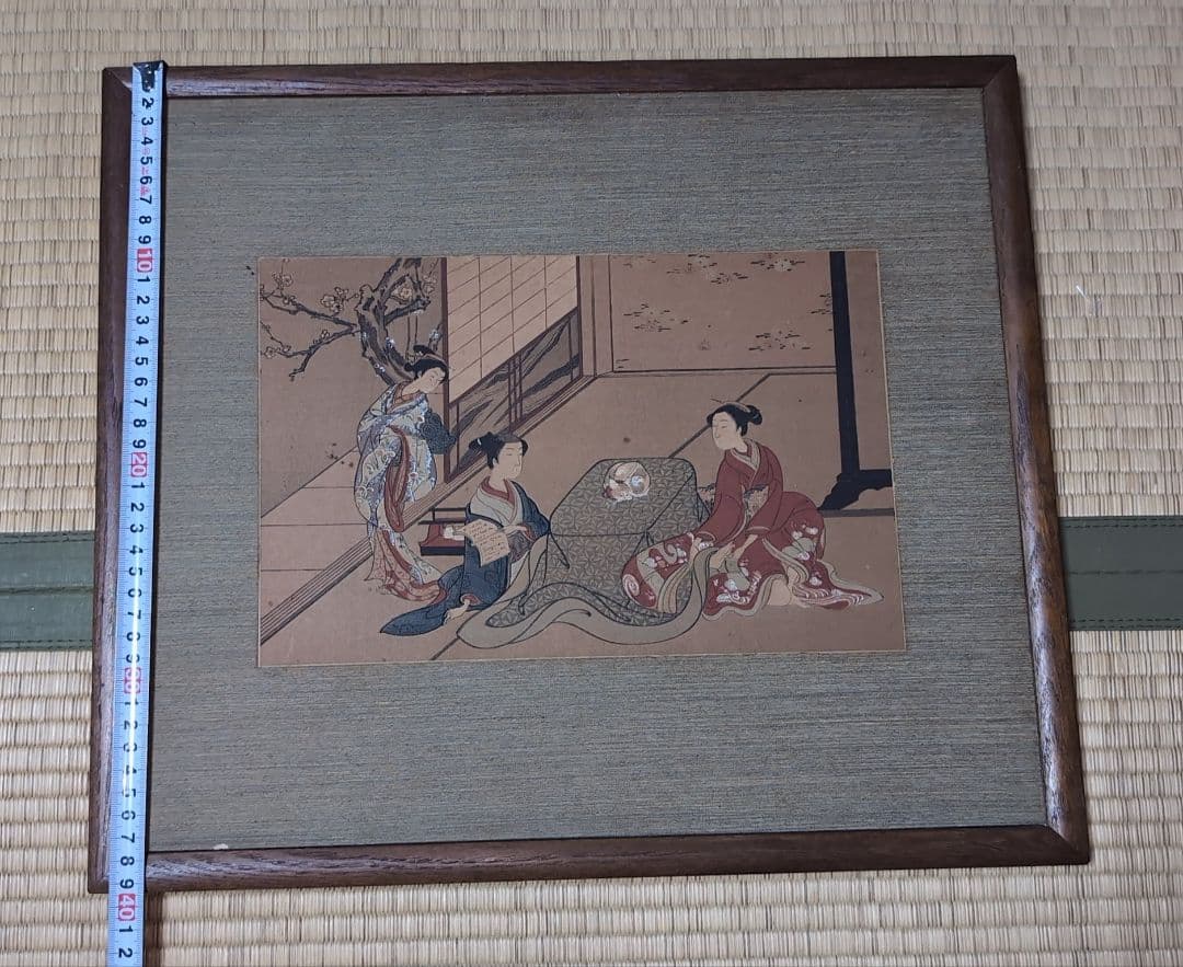 ・ 鈴木春信 ・炬燵の二美人