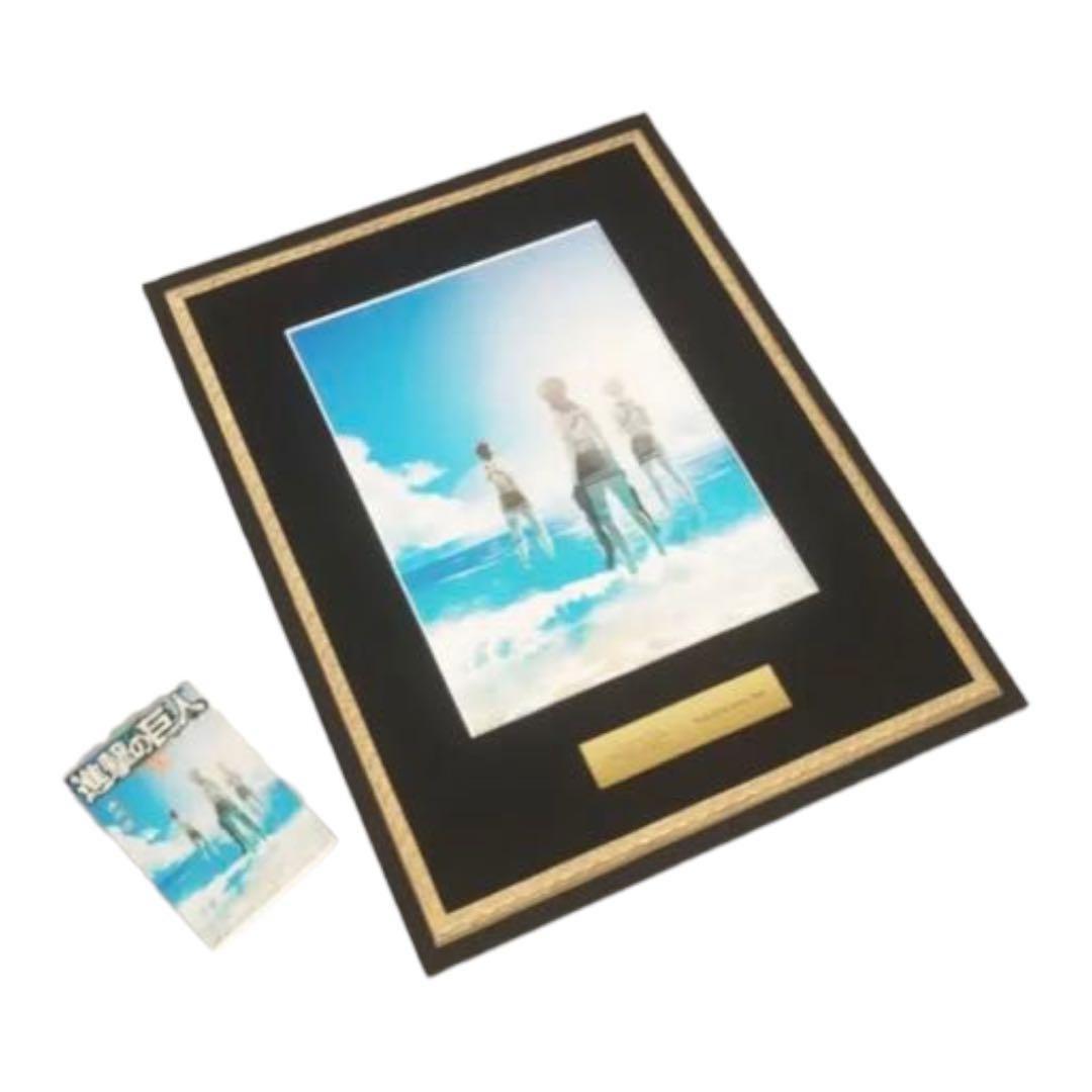 進撃の巨人　オンライン展覧会限定　記念額装絵　第22巻表紙