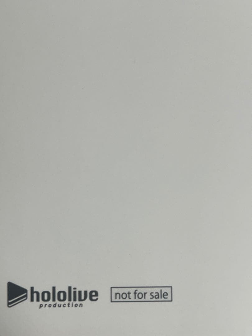 ホロライブ 常闇トワ 誕生日記念グッズ2020 直筆サイン入りポストカード