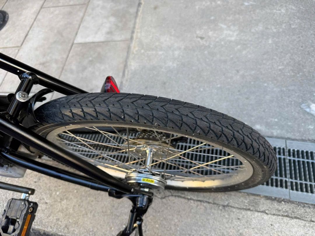 Panasonic フォークタイヤ 電動アシスト自転車 20インチ