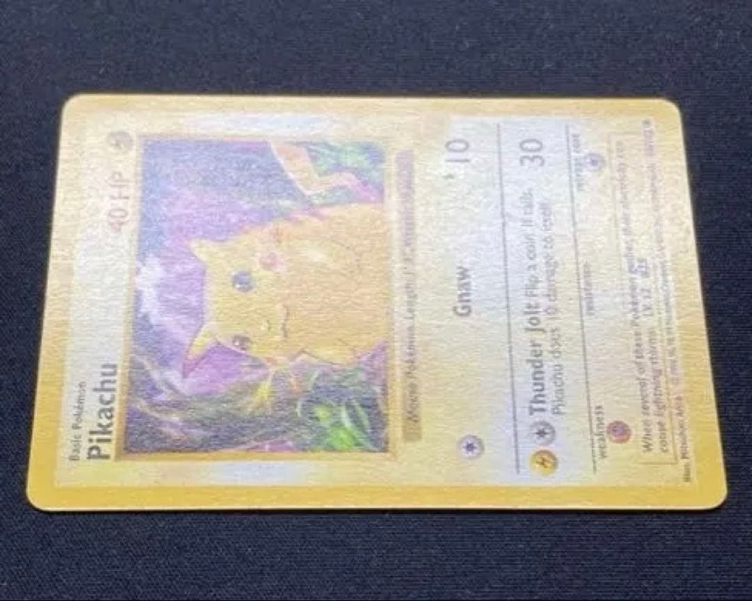 エラー版　ピカチュウ かじる　初版　シャドーレス　レッドチーク