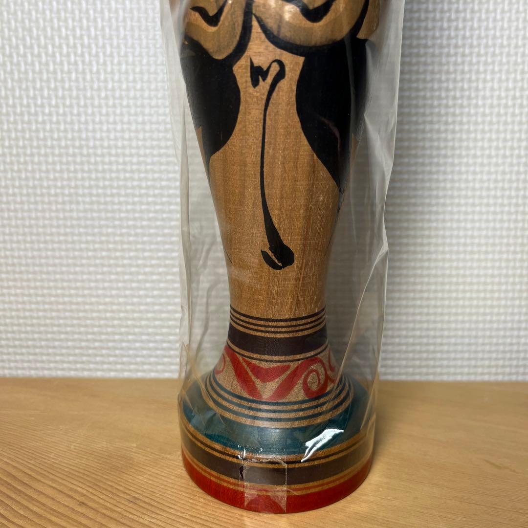 ⭕️津軽温湯こけし　山桜材　最上品　希少珍品　佐藤善二　名工盛秀太郎　佐藤佳樹　蟻