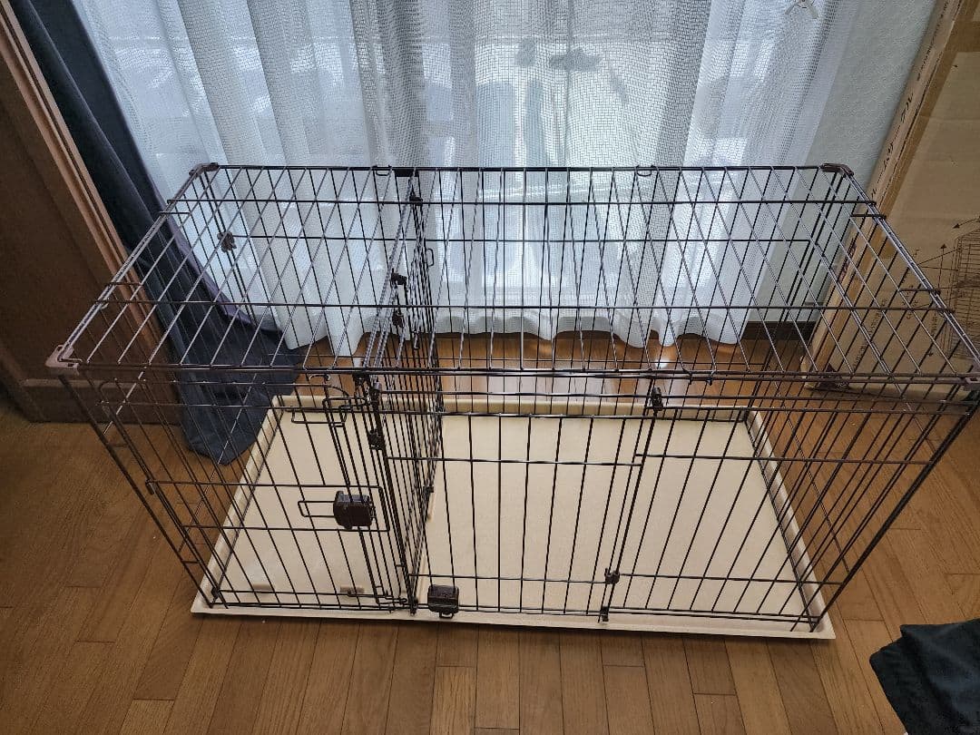 カインズ ツールームサークル ペットサークル 屋根付き トイレスペース 住居