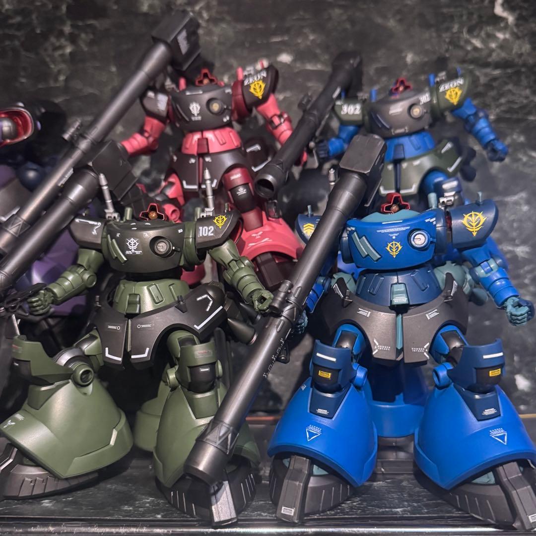 HG リックドム　シャリアブル　塗装完成品　ガンプラ　ジークアクス