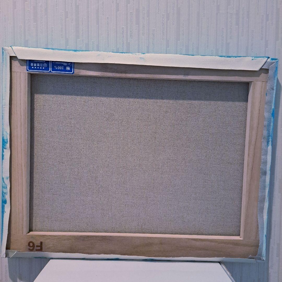 キャンバス油絵　 シー いつもごきげんな猫