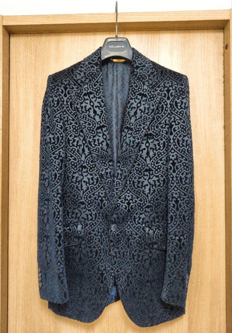 ※定価以下☆本物☆長渕剛さん 衣装 ドルガバ 総柄 ペイズリー ジャケット ４４