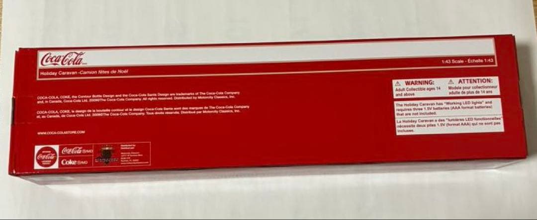 コカコーラ ホリデーキャラバン　ミニカー