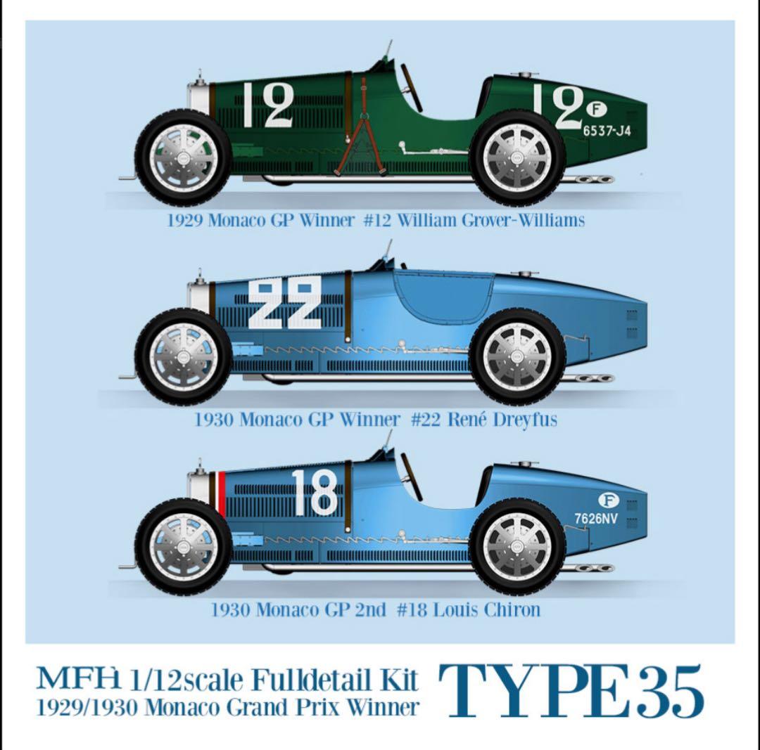 MFH モデルファクトリーヒロ TYPE35 1/12フルキット　K736