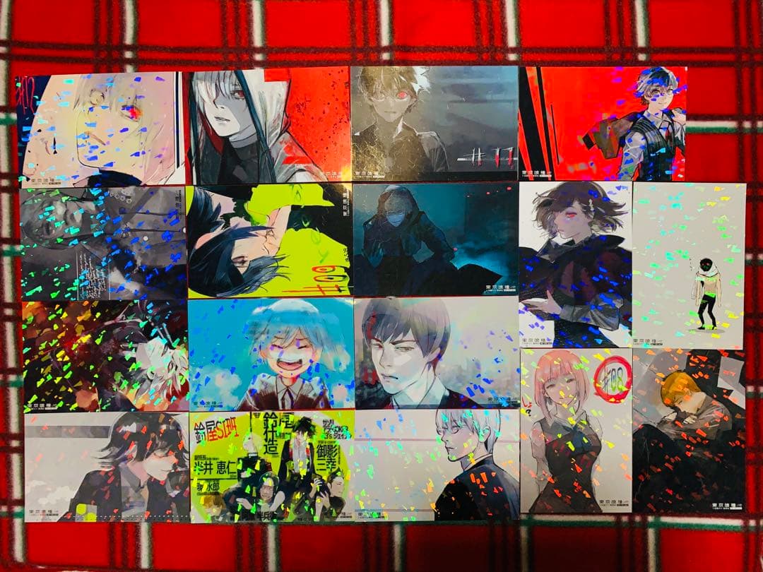 東京喰種:re　トーキョーグール　イラストカード　全種　コンプ　原画