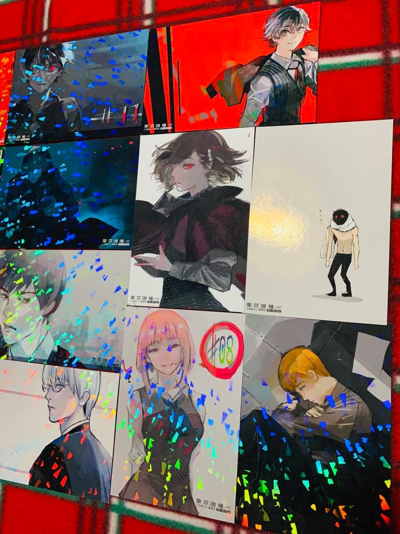 東京喰種:re　トーキョーグール　イラストカード　全種　コンプ　原画