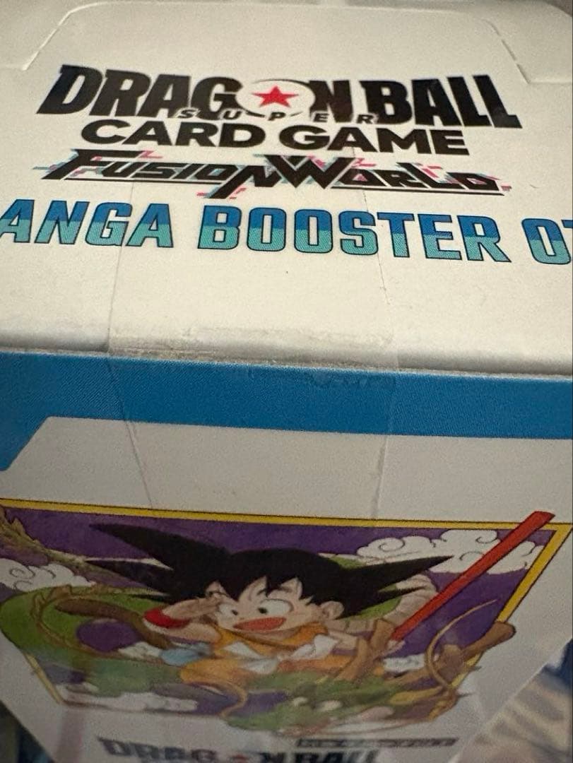 ドラゴンボール　マンガブースター　フュージョンワールド　BOX 新品未開封