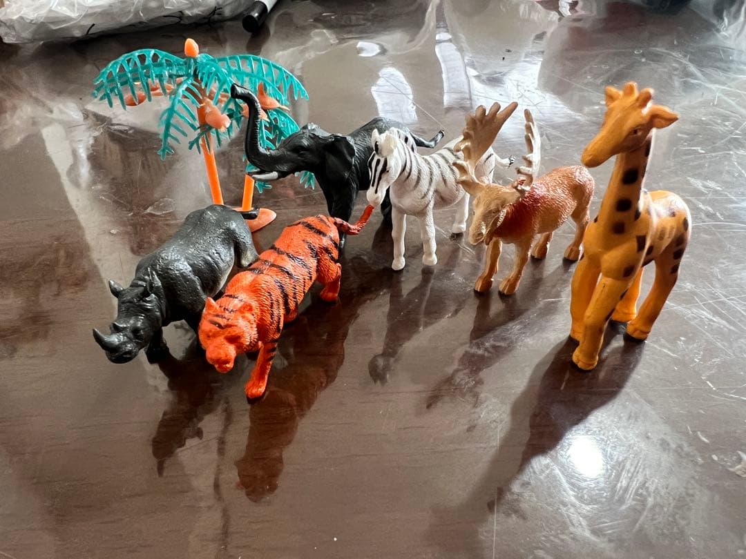 【13種類 287個セット】動物フィギュアセット アニマルフィギュア 5～7cm