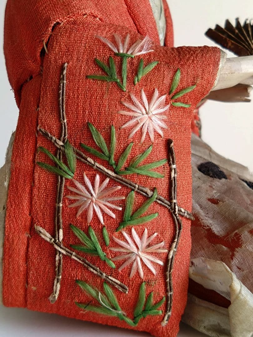 参内稚児人形　衣装嵯峨御所人形　有職故実　時代衣装　雛人形　市松　古美術骨董