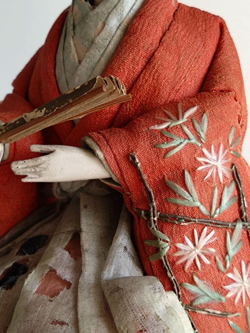 参内稚児人形　衣装嵯峨御所人形　有職故実　時代衣装　雛人形　市松　古美術骨董