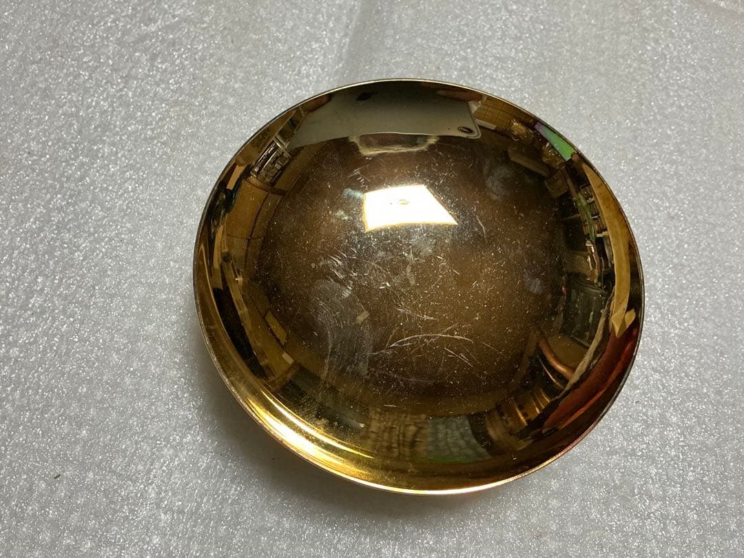 24k gpの金メッキ盃二つセット。【箱無し、現状品】。
