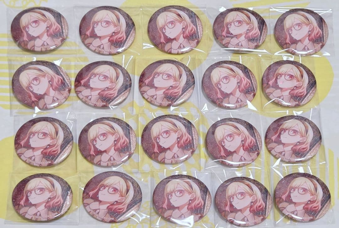 プロセカ 天馬咲希 グリッター缶バッジ グリ缶