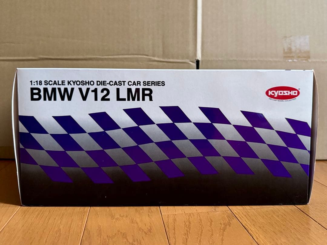 京商 1/18  V12 LMR 1991年ル・マン優勝車 エンジン付き