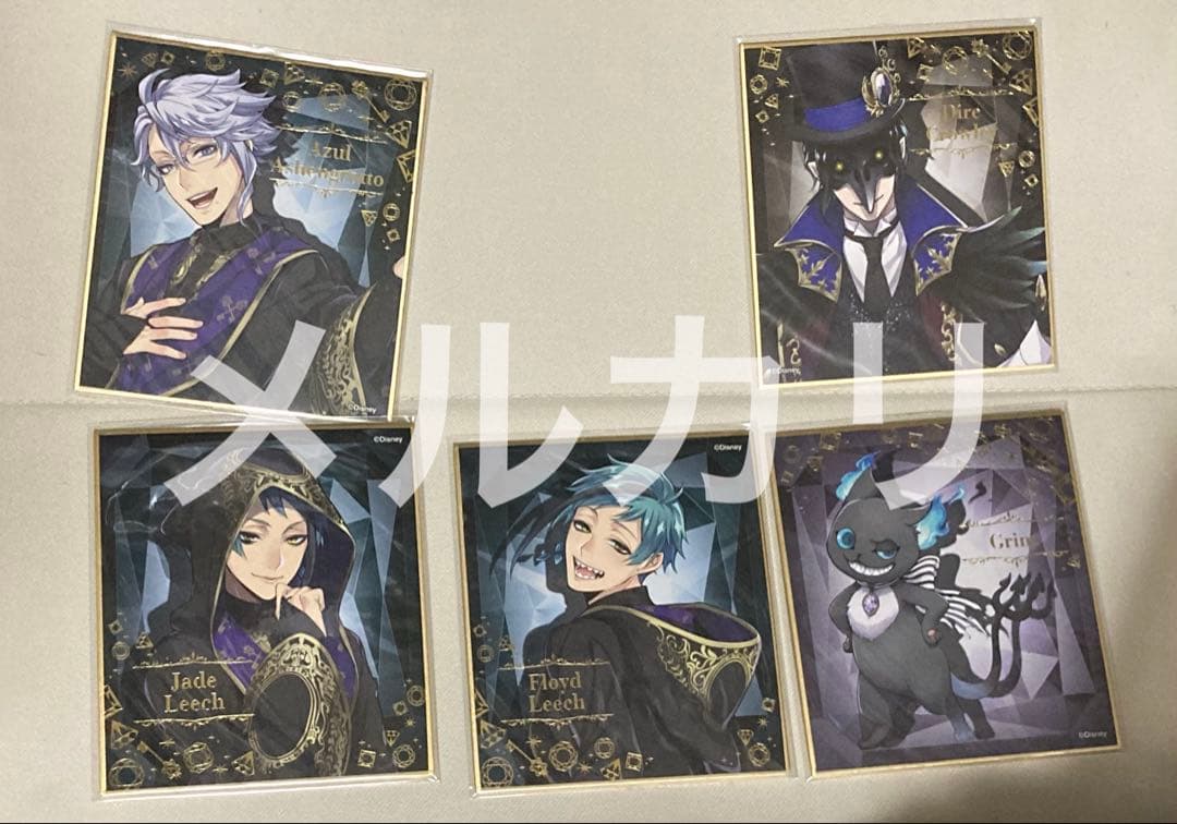 「ツイステッド・ワンダーランド」 ミニ色紙・カード