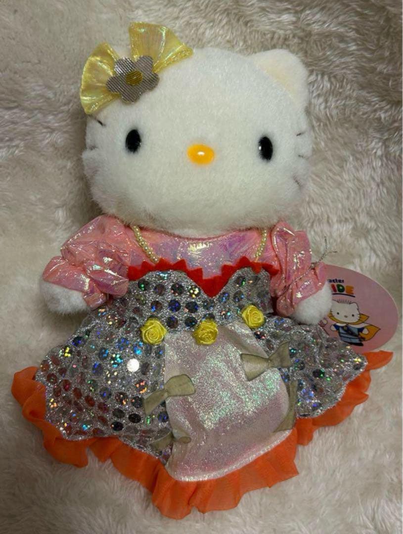ハローキティ ミミィ ダニエルぬいぐるみ ドレス3体セット激レア