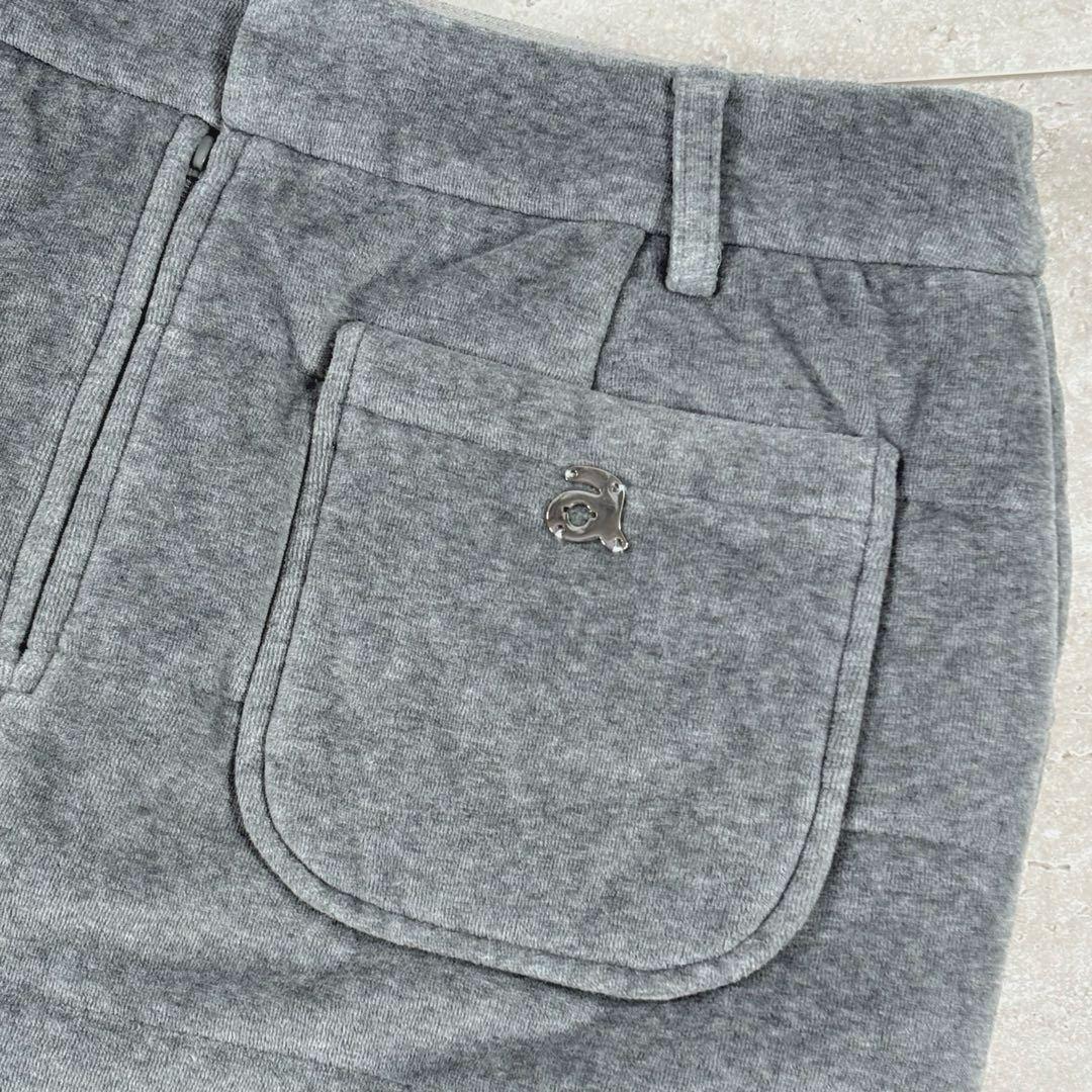 アルチビオ archivio スカート 中綿 グレー キルティング 厚手 S