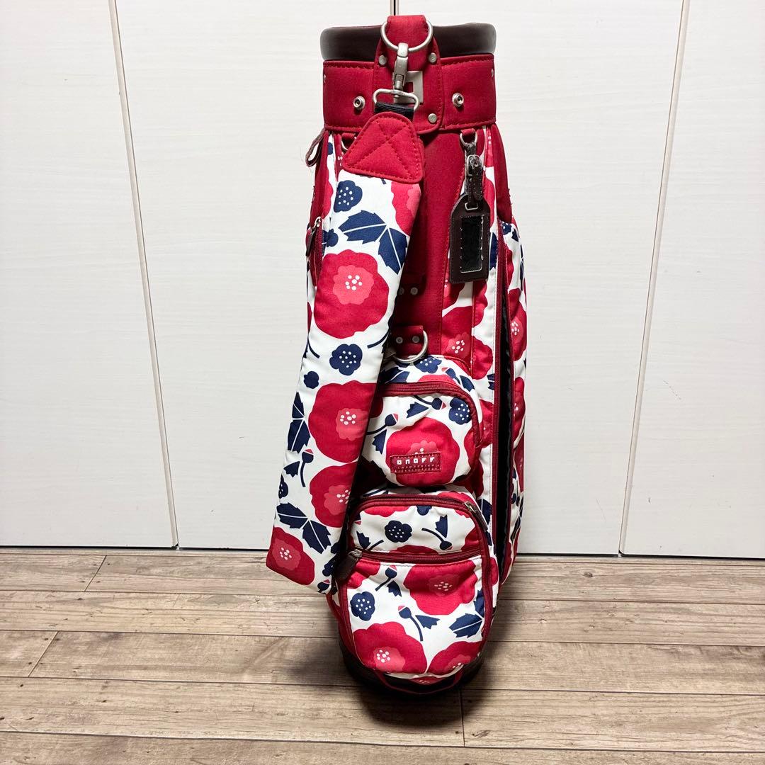 ONOFF オノフ 希少 総柄 キャディバッグ