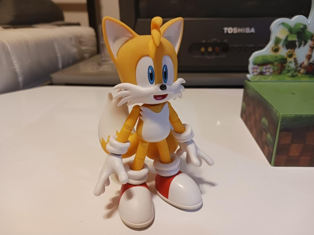 ソニック　テイルス・マイルス・パウアー　アクションフィギュア　現状品