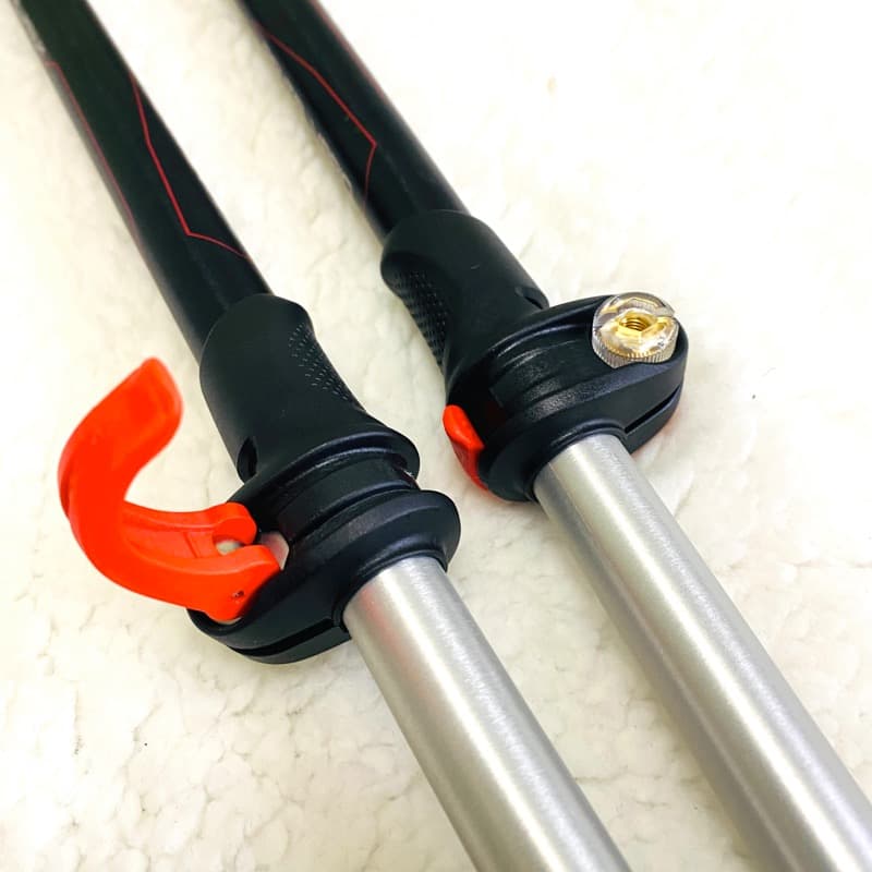 Leki Rental Vario スキー用ストック 伸縮110cm-145cm