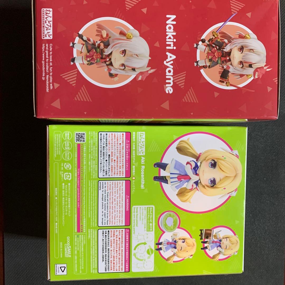 ホロライブ　ねんどろいど 2体セット　アキロゼ　百鬼あやめ