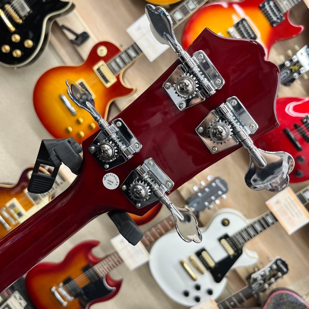 【10866】 Epiphone EB-0 SG ベース Cherry red