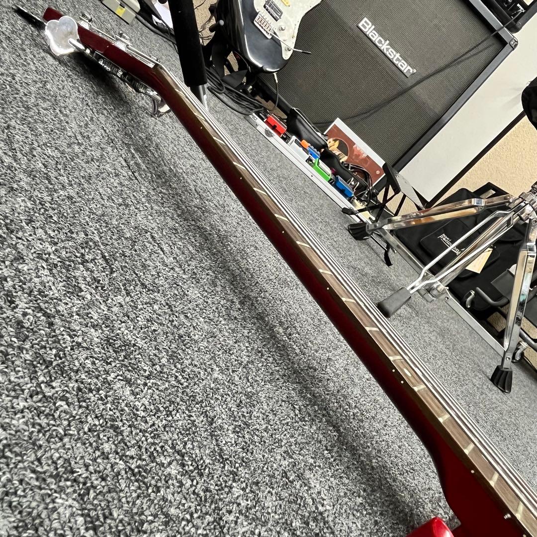 【10866】 Epiphone EB-0 SG ベース Cherry red