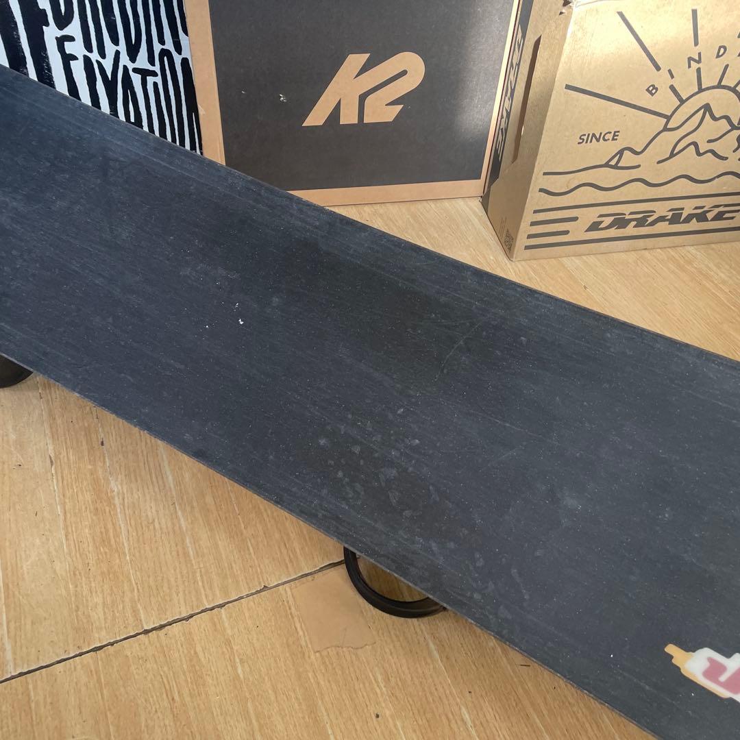 SCOOTER　名作DL　良質国産スノーボードセットOGASAKA製　バイン付