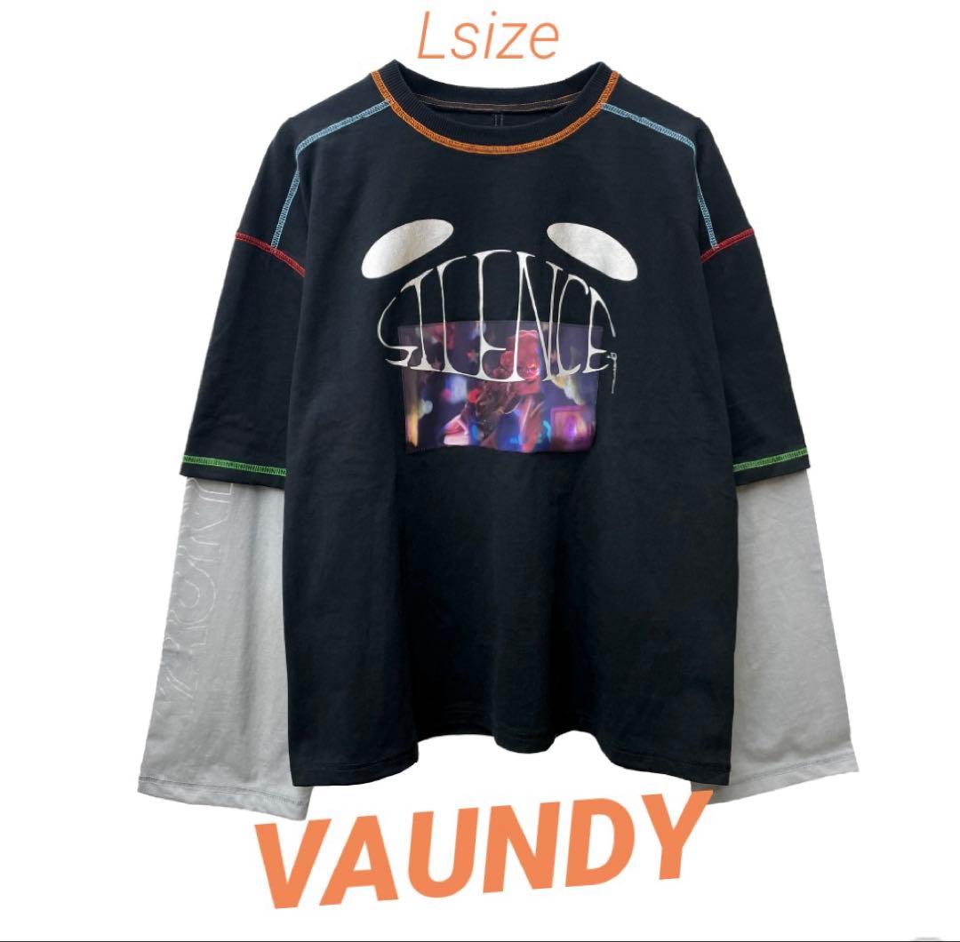 ミュージシャン Vaundy Logo Layered T-shirt SILENCE