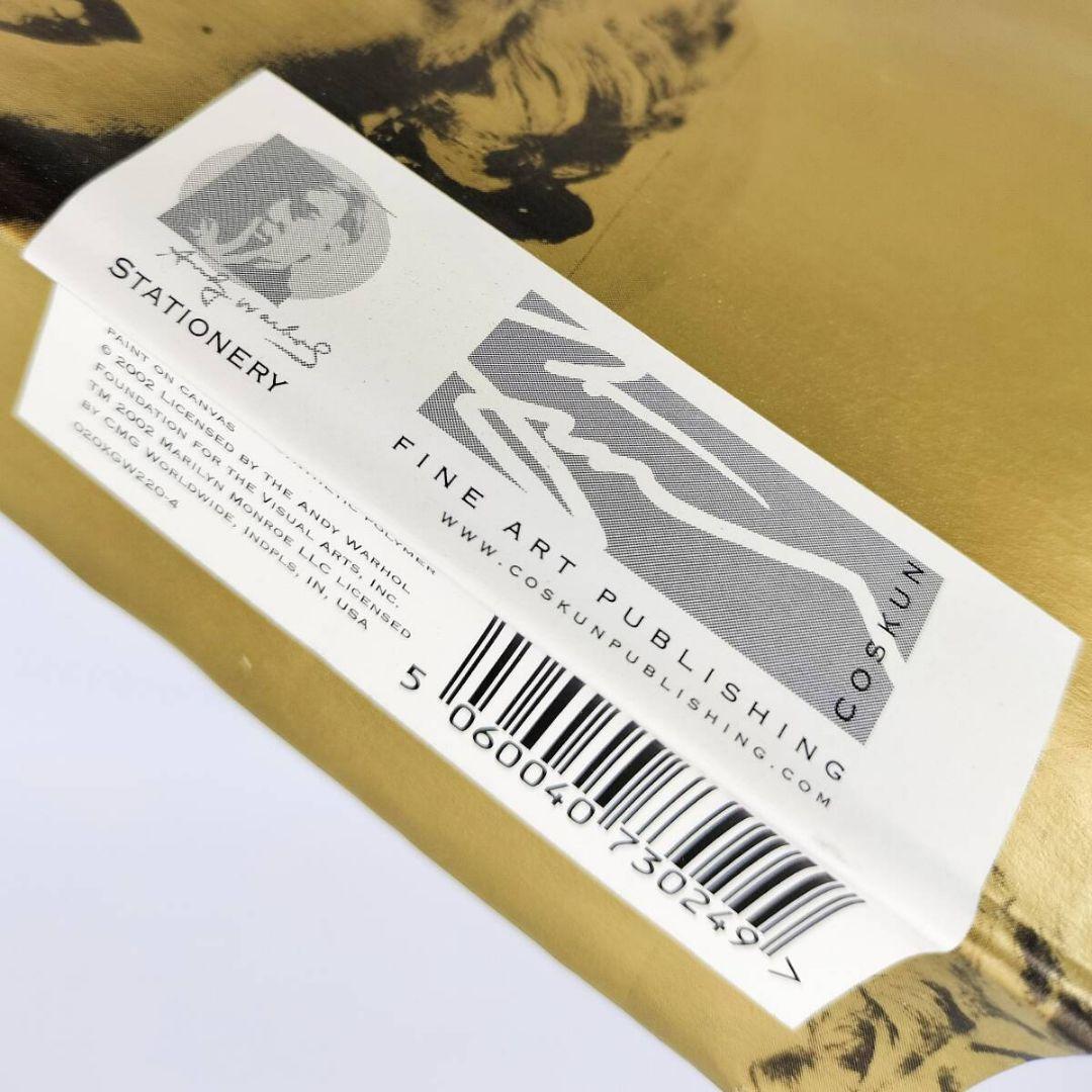 ANDY WARHOL 1962年 ゴールド・マリリン 金 ゴージャス ラッキー