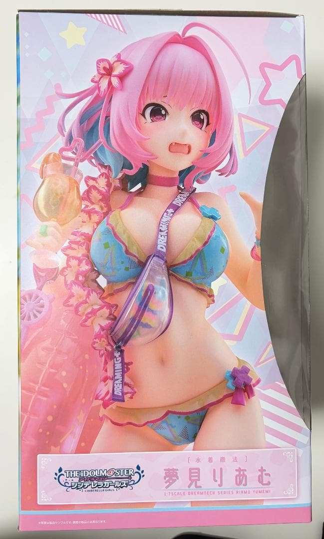 デレステ　夢見りあむ　水着商法　フィギュア　DreamTech　WAVE