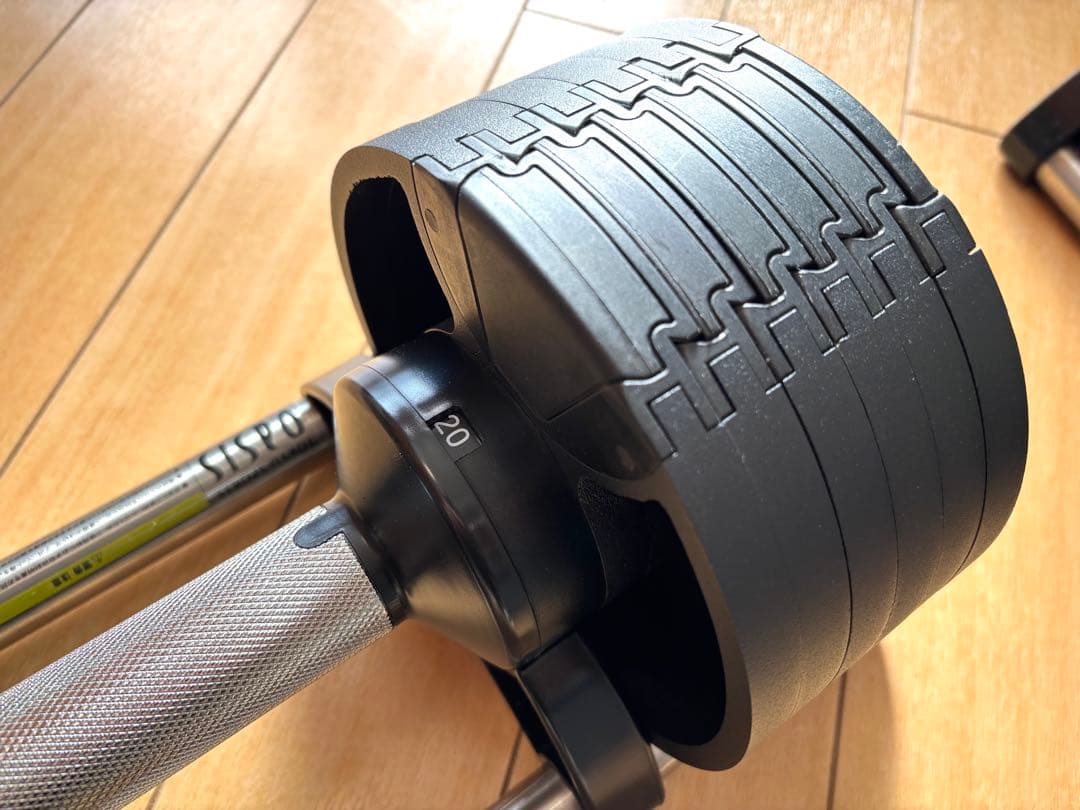 NUO フレックスベル　可変式ダンベル 20kg セット売り①