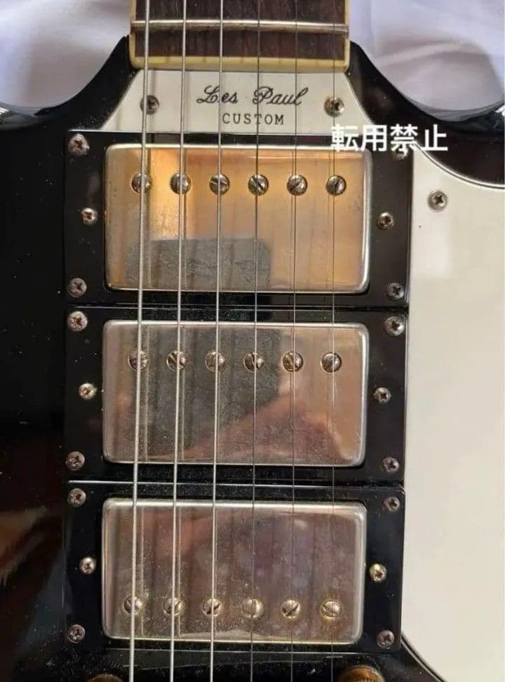 エピフォン ＊ Ｇ−４００CUSTOM 3PUタイプ・ブラック