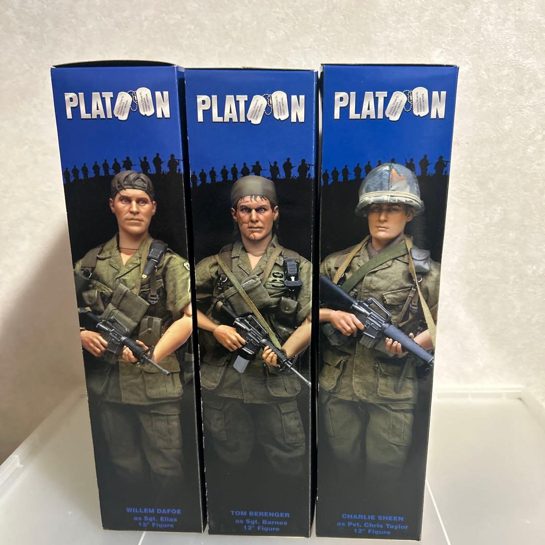 激レア　PLATOON 12インチアクションフィギュア3体セット　美品